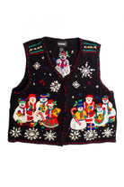 Black Ugly Christmas Vest 60614