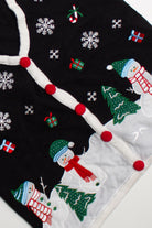 Black Ugly Christmas Vest 60617