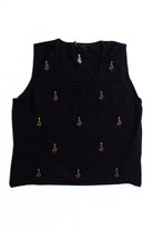 Black Ugly Christmas Vest 60620
