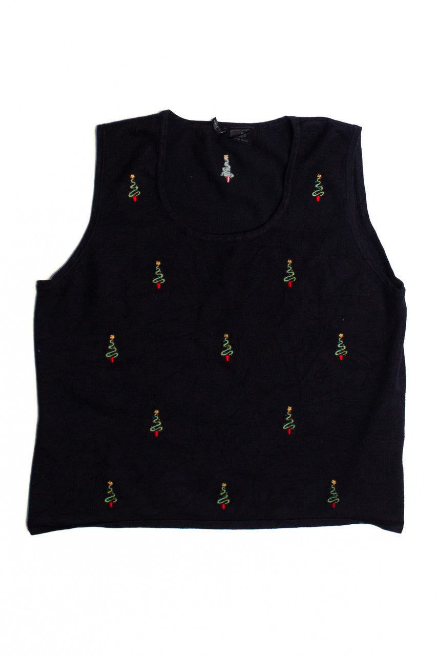 Black Ugly Christmas Vest 60620