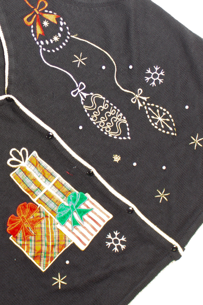 Black Ugly Christmas Vest 60622