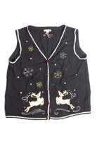 Black Ugly Christmas Vest 60675