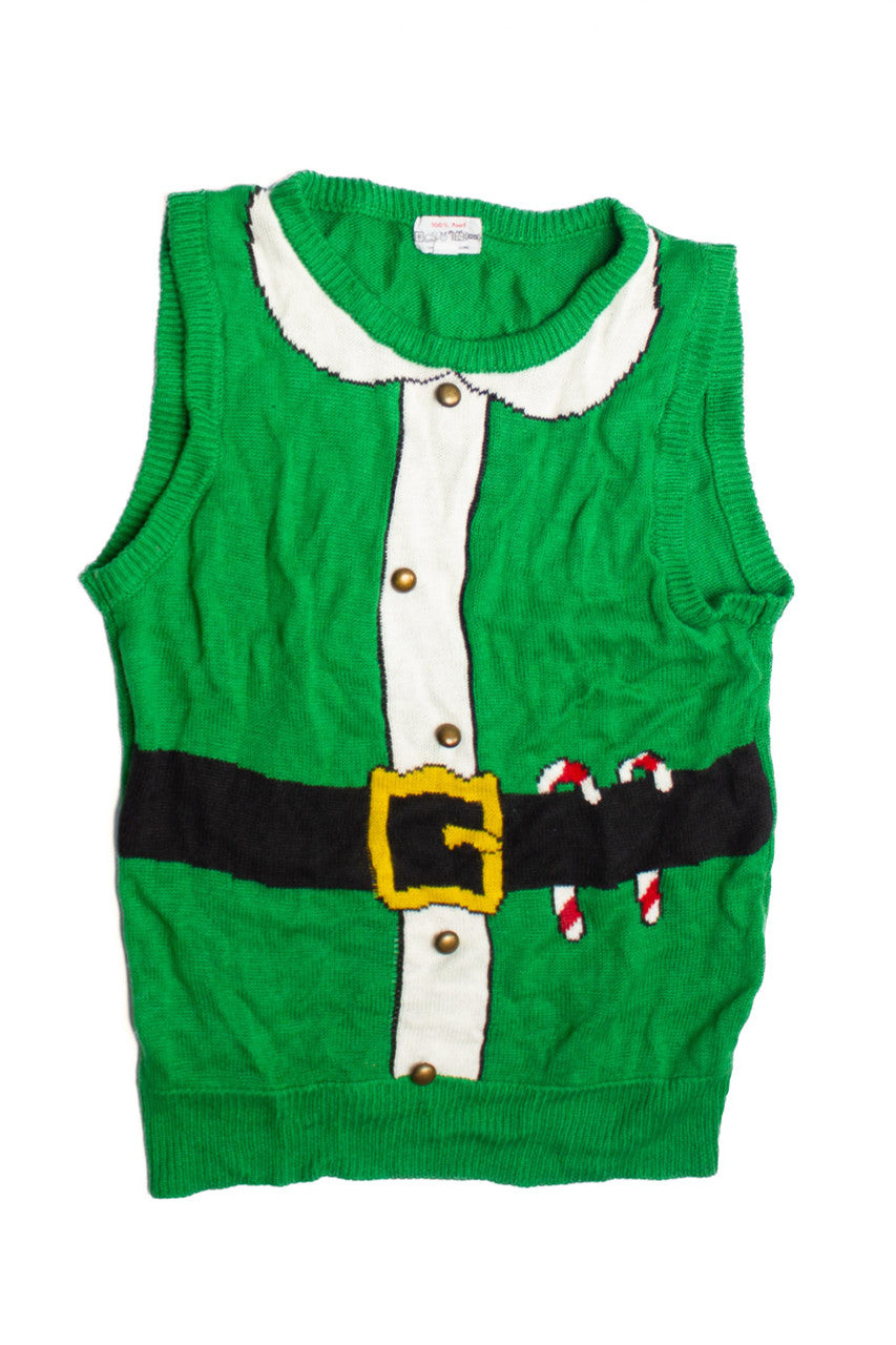 Green Ugly Christmas Vest 60679