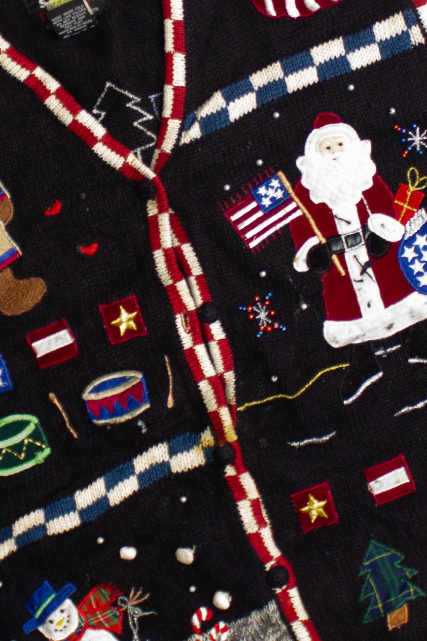 Black Ugly Christmas Vest 60681