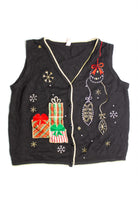 Black Ugly Christmas Vest 60683
