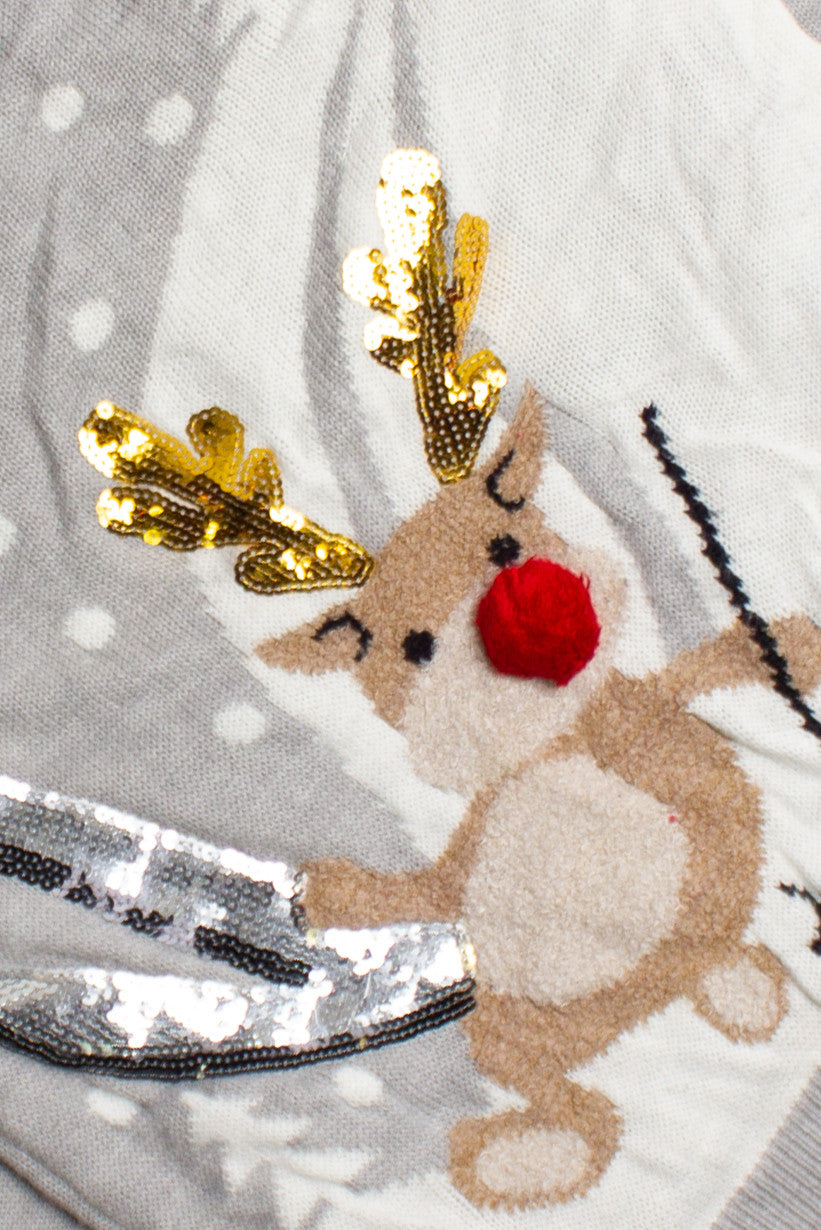 Gray Ugly Christmas Sweater 60691