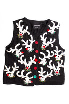 Black Ugly Christmas Vest 60692