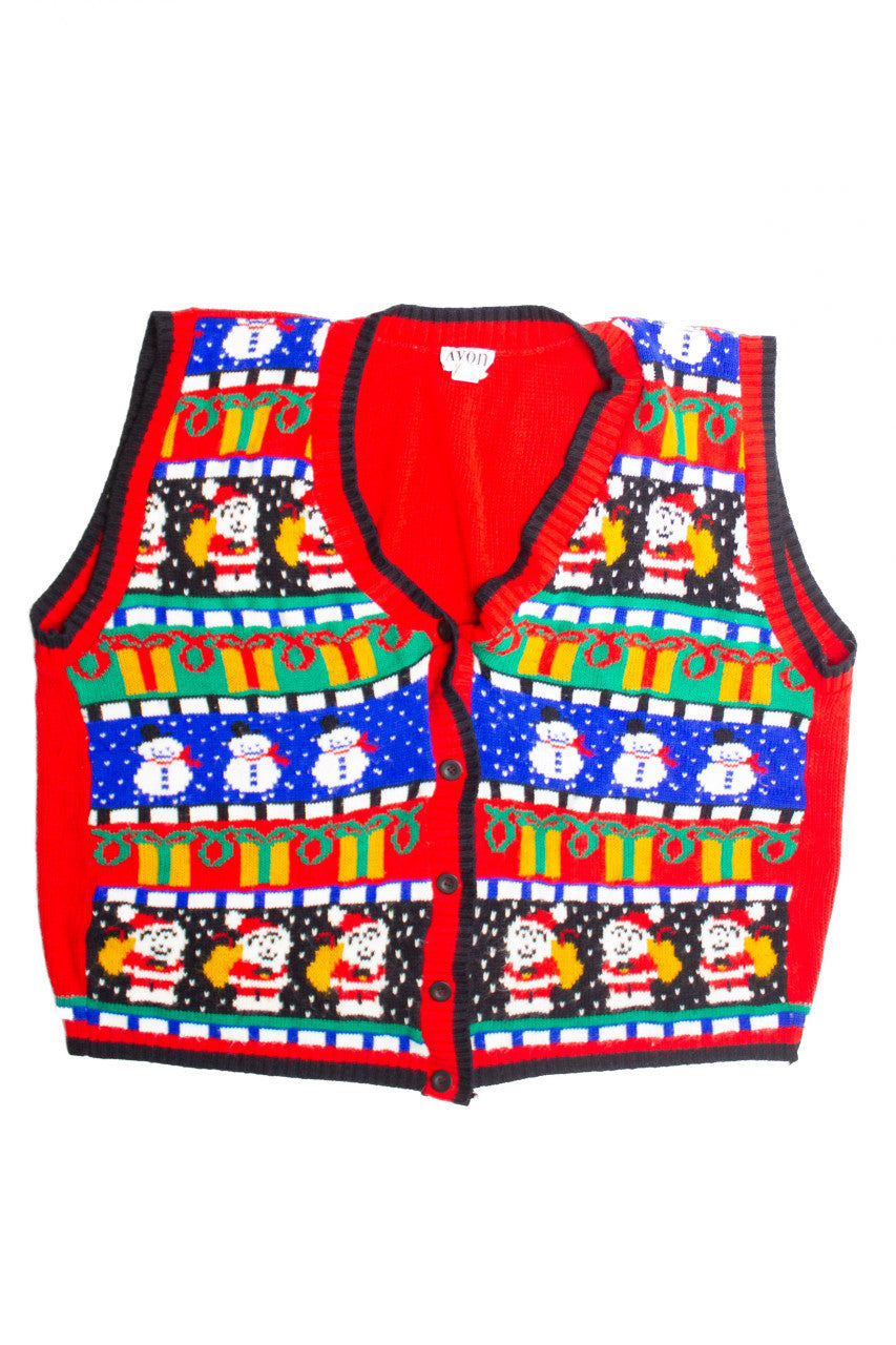 Multicolor Ugly Christmas Vest 60708