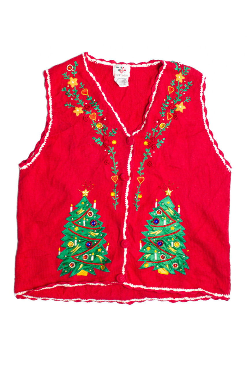 Red Ugly Christmas Vest 60710