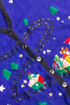 Blue Ugly Christmas Vest 60711
