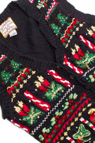 Black Ugly Christmas Vest 60736