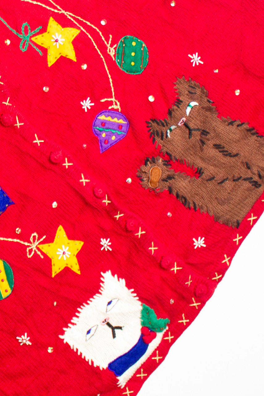 Red Ugly Christmas Vest 60742