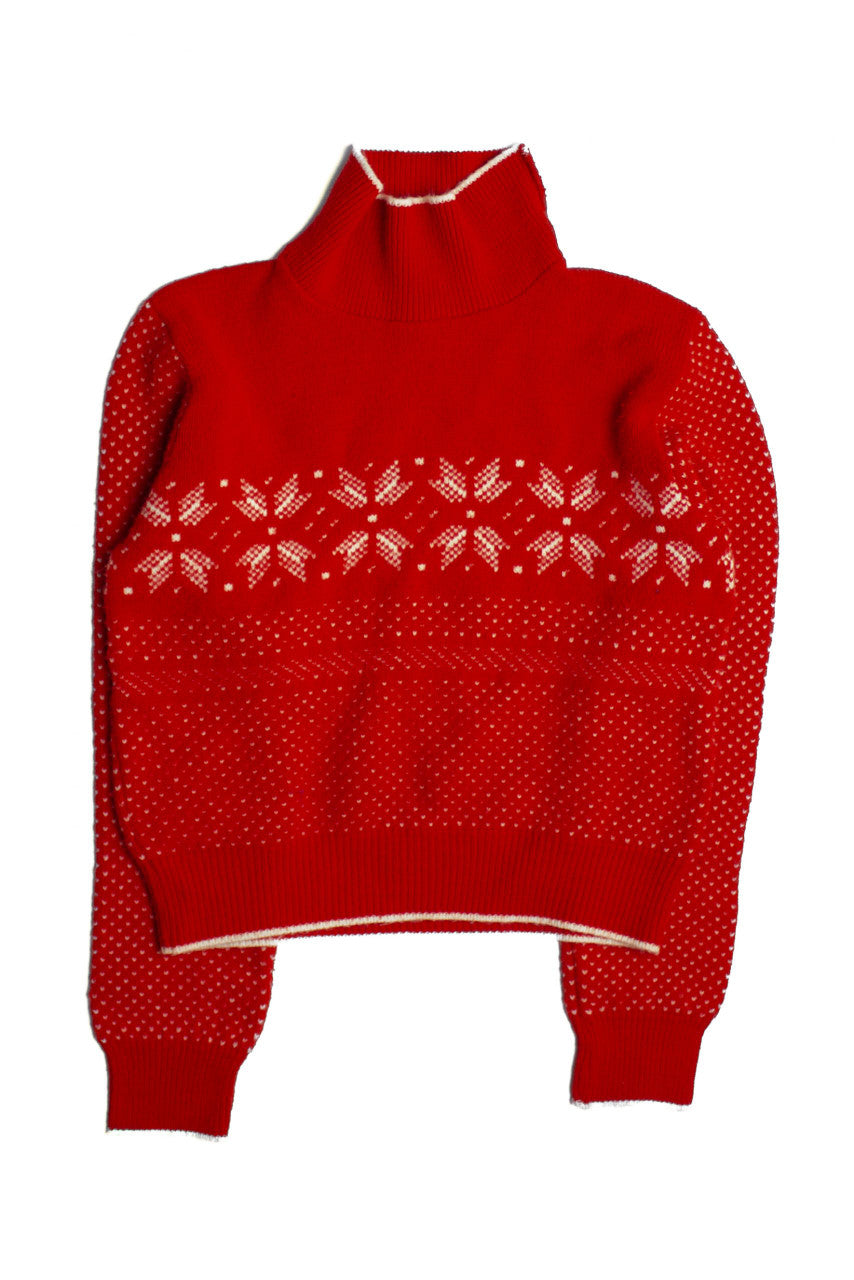 70s Cropped Ugly Christmas Sweater 60752