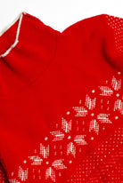 70s Cropped Ugly Christmas Sweater 60752