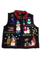 Black Ugly Christmas Vest 60760