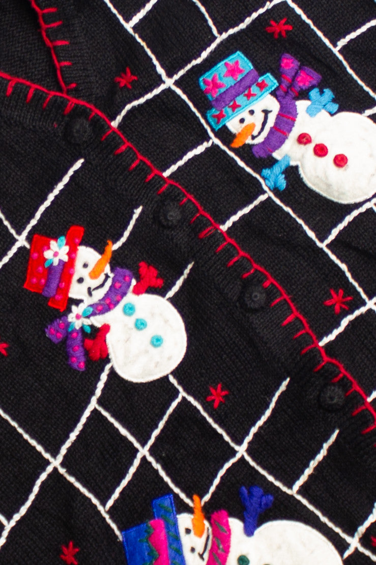 Black Ugly Christmas Vest 60763