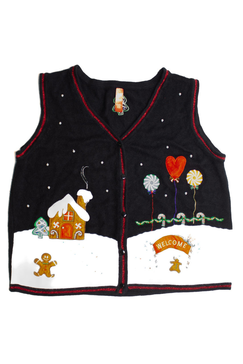 Blue Ugly Christmas Vest 60774