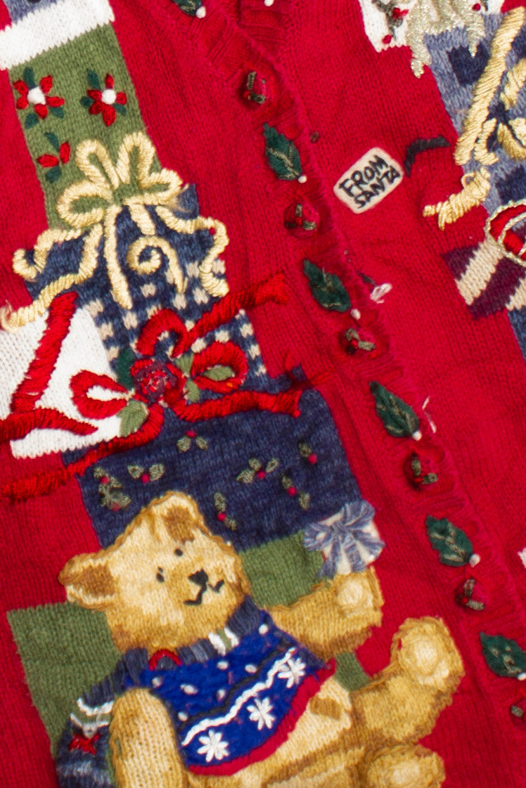 Red Ugly Christmas Vest 60778
