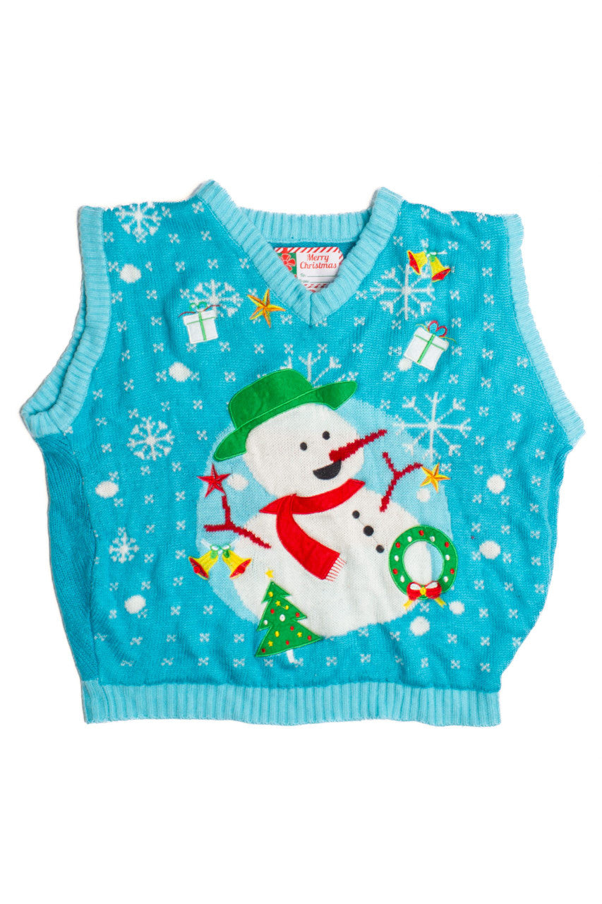 Blue Ugly Christmas Vest 60780
