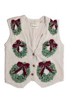 White Ugly Christmas Vest 60781