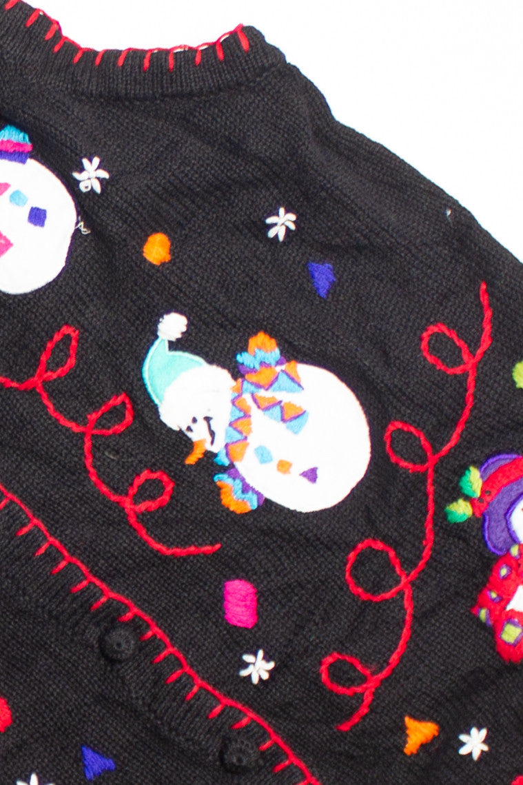 Black Ugly Christmas Vest 60786