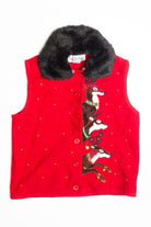 Red Ugly Christmas Vest 60789