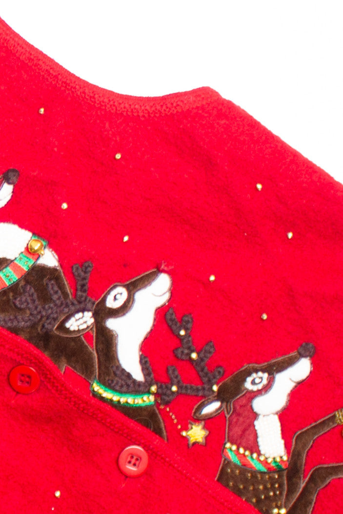 Red Ugly Christmas Vest 60789