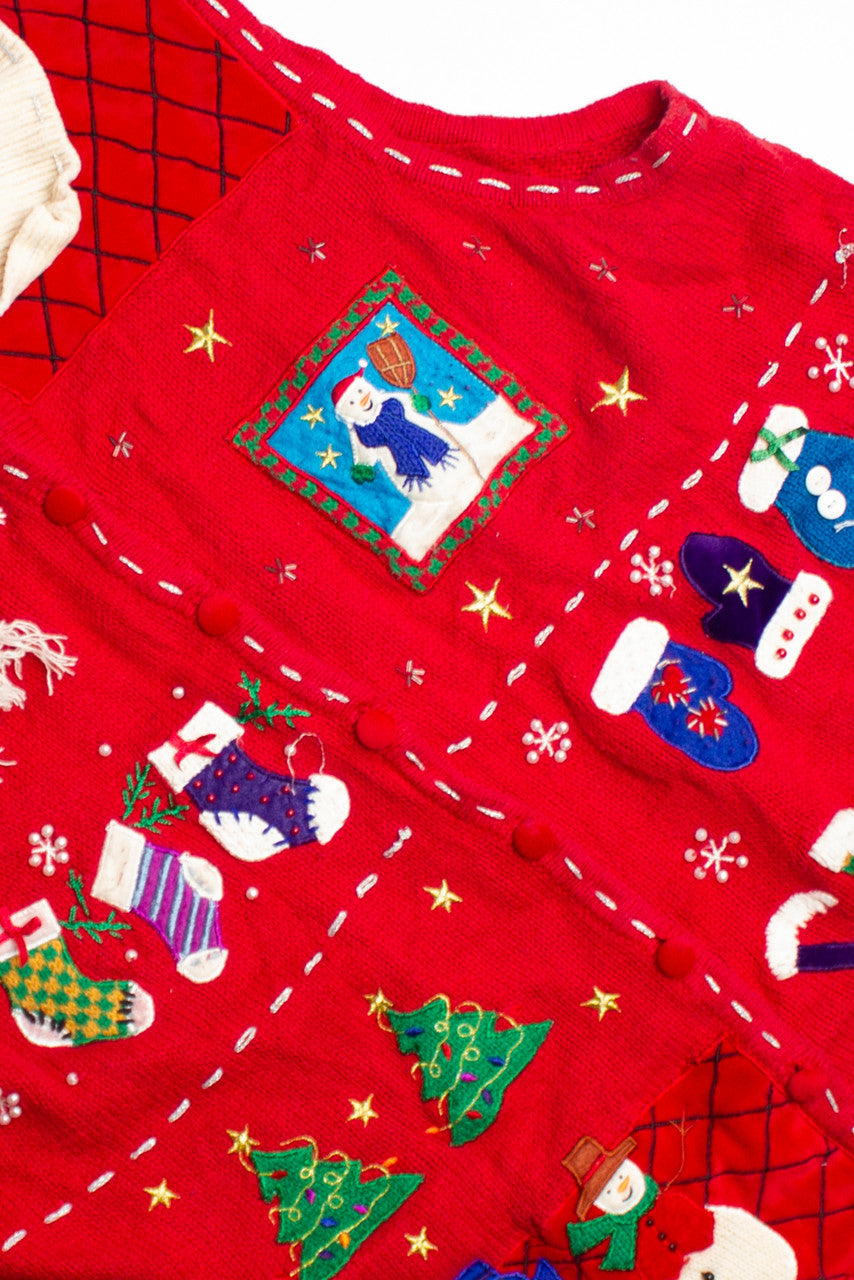 Red Ugly Christmas Vest 60790