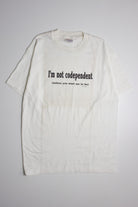 Vintage Codependant Phrase T-Shirt (1990s)