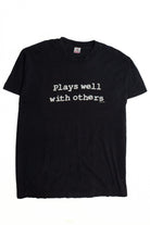 Vintage Plays Well With Others Graphic T-Shirt (1990s)