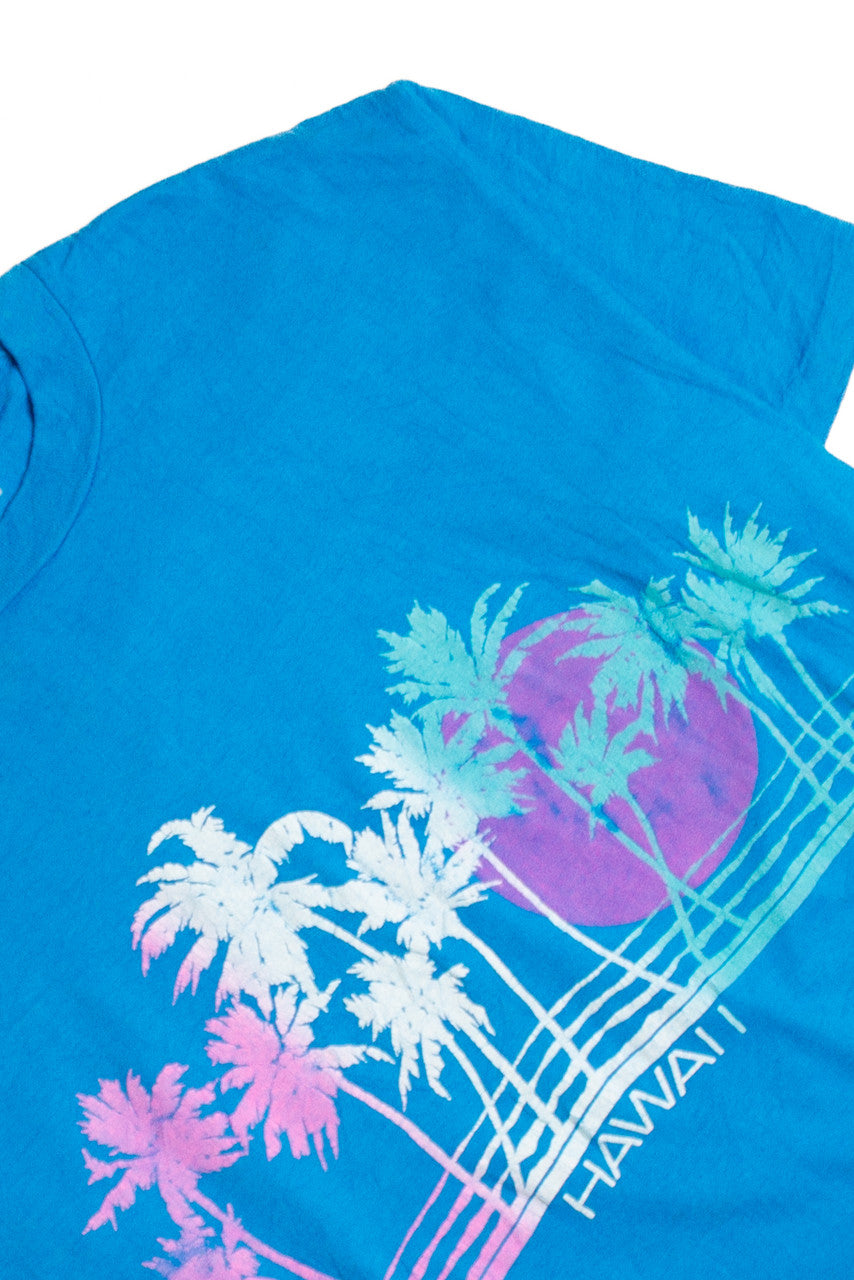 Vintage Hawaiian Palms Graphic T-Shirt (1990s)