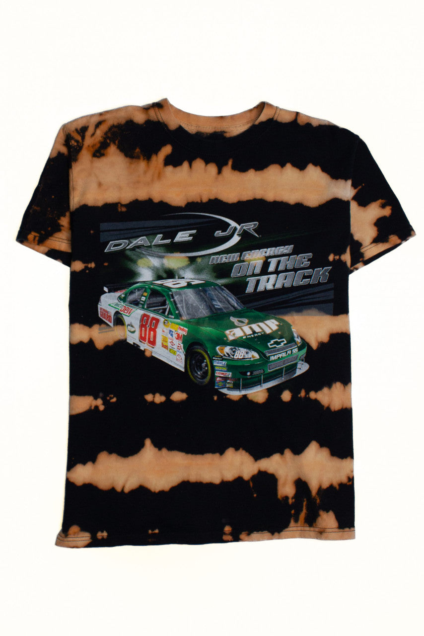 Recycled Bleach Dye Nascar T-Shirt (2000s)