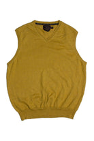 Vintage Black Brown Vest (1980s)