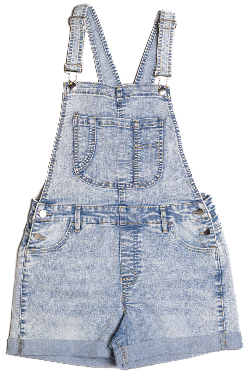Washed Cuffed Boyfriend Shortall