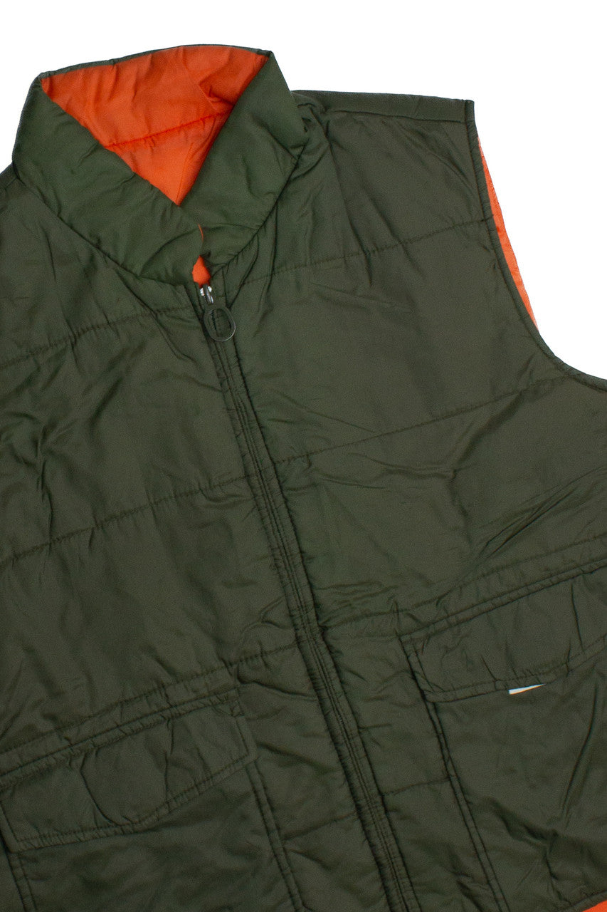 Vintage Olive Outerwear Vest (2000s)