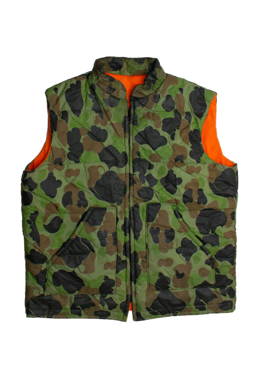 Vintage Camo Outerwear Vest (1990s)