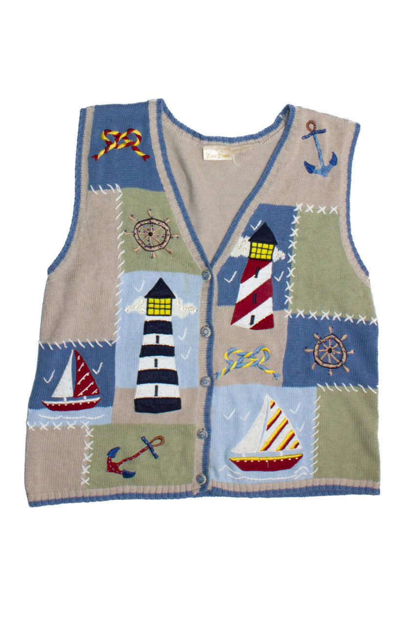 Vintage Sailing Vest (1980s)
