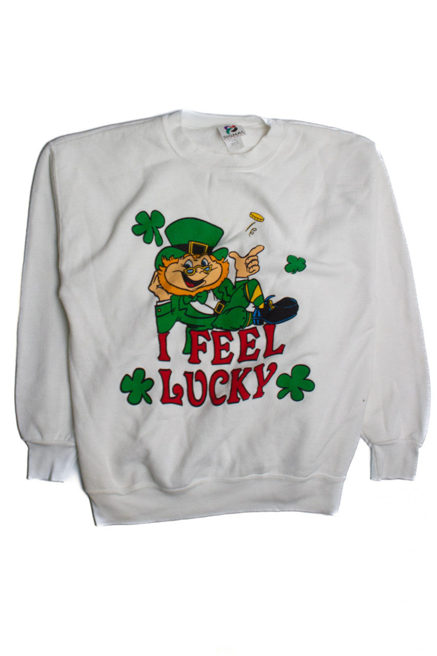 Vintage Lucky Leprechaun Sweatshirt (1990s)