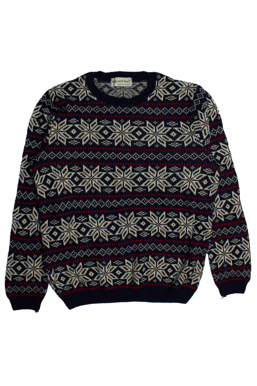 Vintage Stag And Hart Fair Isle Sweater (1980s)