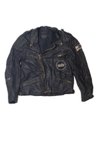 Vintage  Distressed Harley Davidson Motorcycle Jacket