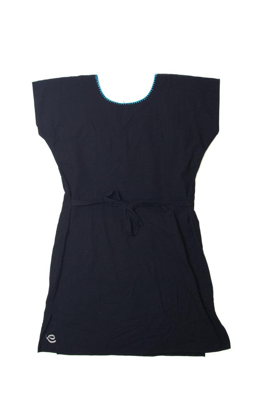  Embroidered Huipil Dress