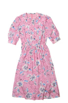 Vintage Pink Floral Pattern Dress