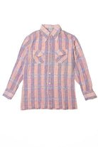 Vintage   Pink Striped Button Up Shirt