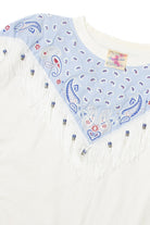 Vintage  Hazel Wood Southwestern Tassles Top