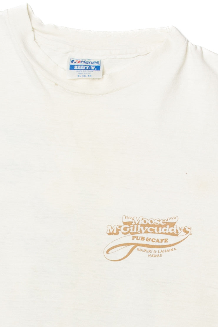 Vintage  Hanes "Moose McGillycuddy's Pub & Cafe" T-Shirt 
