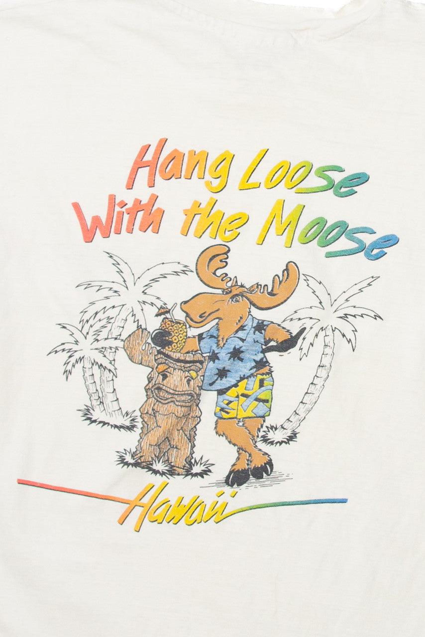 Vintage  Hanes "Moose McGillycuddy's Pub & Cafe" T-Shirt 