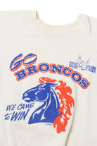 Vintage Hanes "Go Broncos" Sleeveless Sweatshirt (1990s)