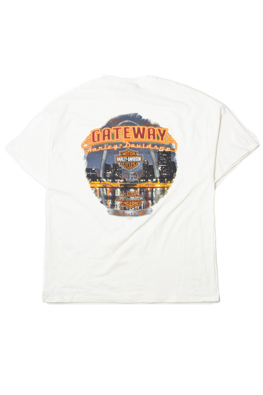  Harley Davidson "Gateway" T-Shirt (2000s)