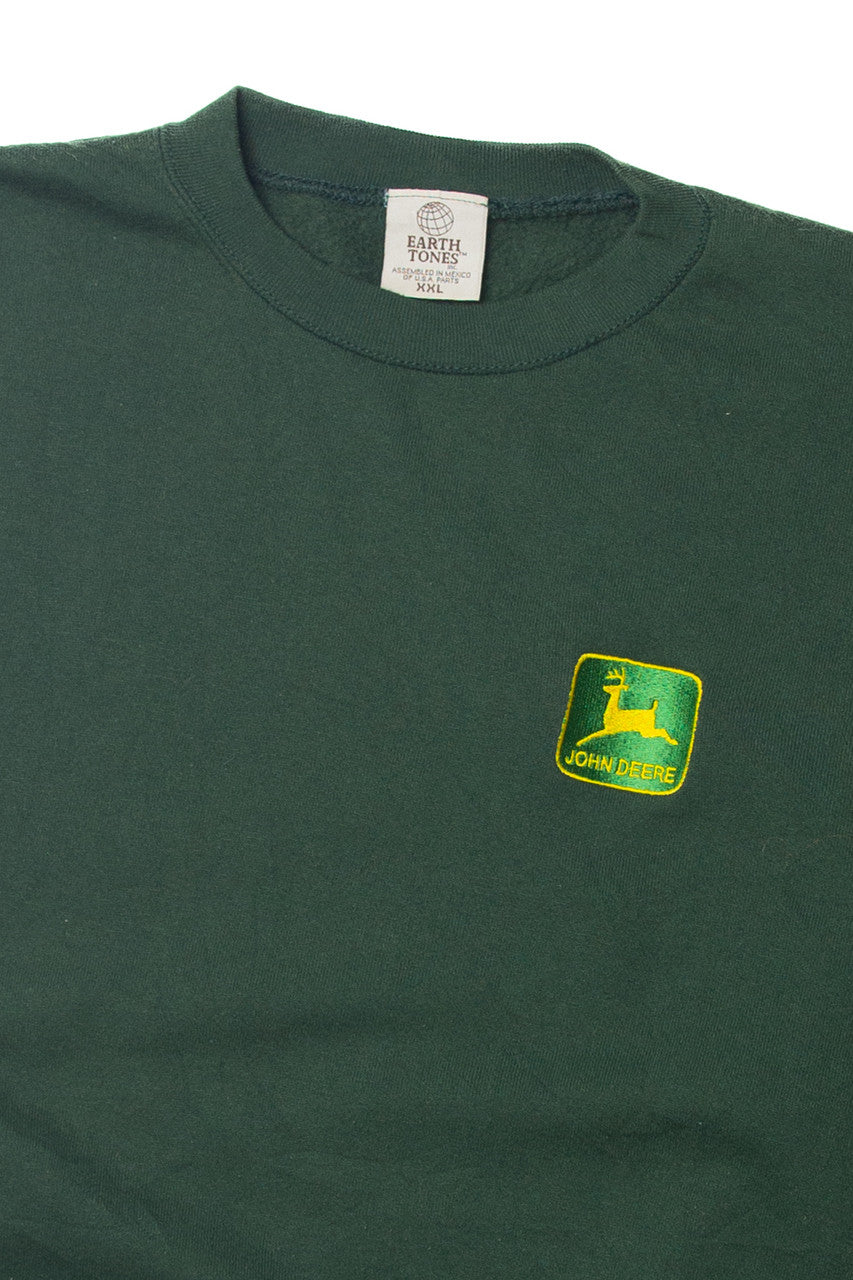 Vintage  John Deer Earth Tones Sweatshirt