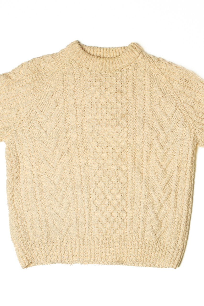 Vintage Handmade Bonner Fisherman Sweater